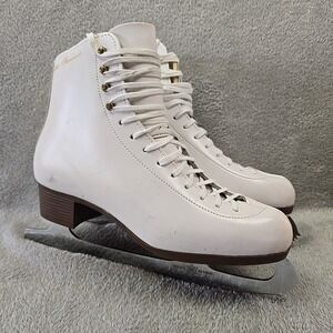 Celebrity Figure Ice Skates Mens Size 10 White MK Sheffield Josee Chouinard